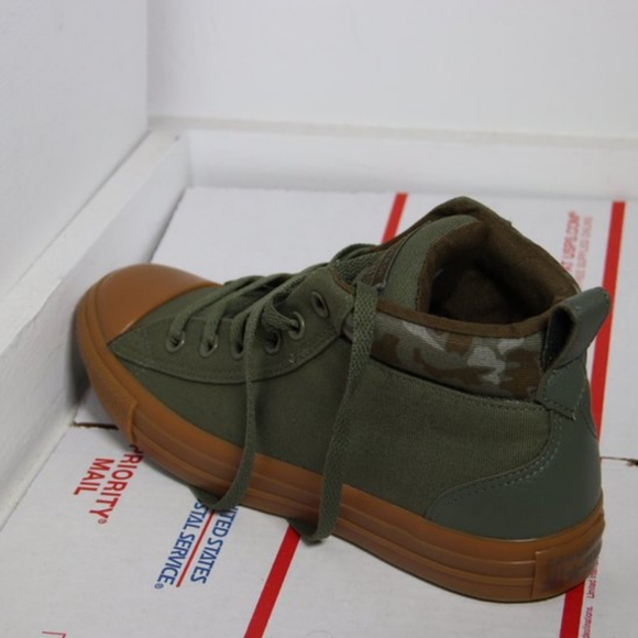 Converse All Star Mid Combat Zone Casual Sneakers - Picture 3 of 7
